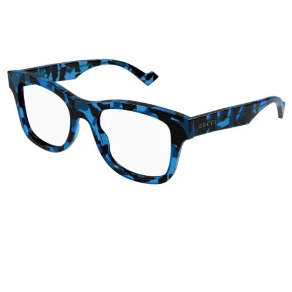 Tortoise Blue Gucci Glasses - Picture 2 of 6